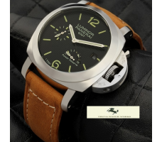 HK1285 PANERAİ LUMİNOR GMT GÜMÜŞ